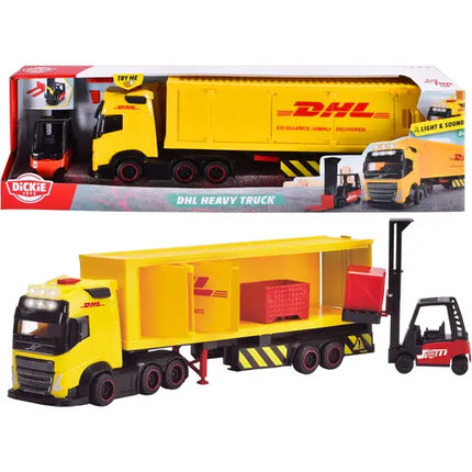 Dickie Toys Truck DHL Mit Lastwagen Mit Licht Und Ton