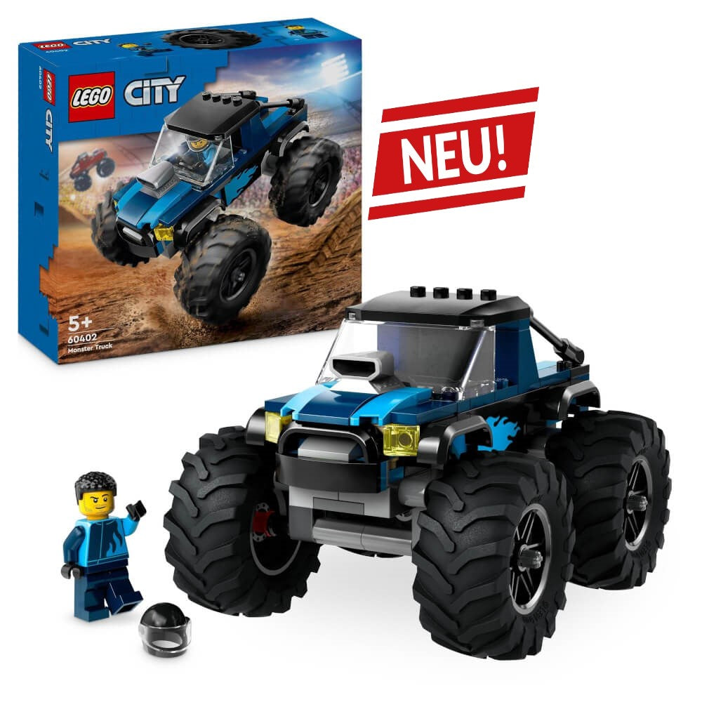 LEGO City Blauer Monstertruck
