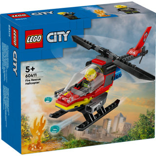 LG CITY 60411 FEUERWEHRHUBSCHRAUBER