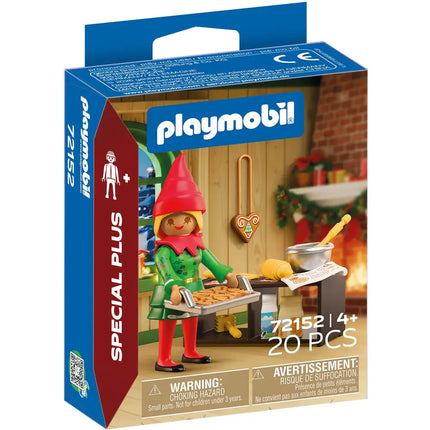 Playmobil Weihnachtself mit Plätzchen