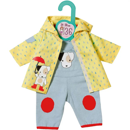 Zapf Dolly Moda Latzhose m.Regenjacke,Gr.36cm