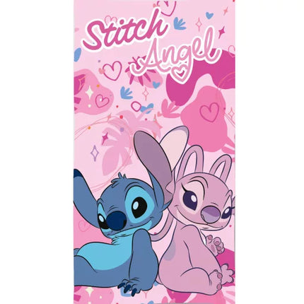 Disney Lilo und Stitch Love Duo Badetuch, Strandtuch 70x140cm