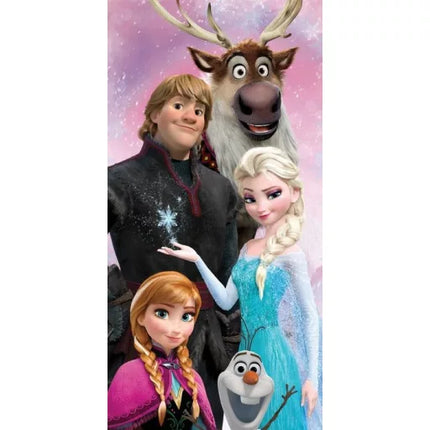 Disney Eiskönigin Family & Friends Badetuch, Strandtuch 70x140cm