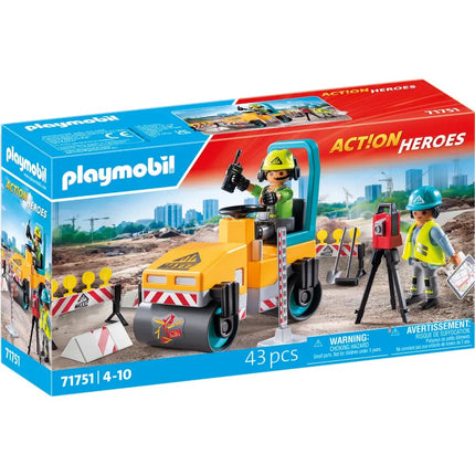 Playmobil Straßenbaustelle