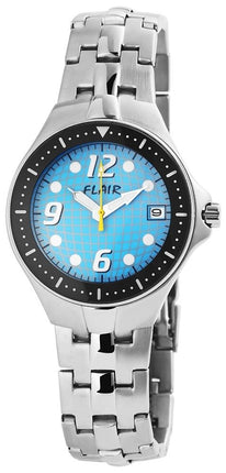 Flair Herrenuhr mit Edelstahlarmband