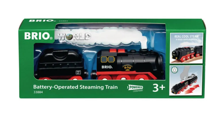 BRIO Batterie Dampflok mit Wassertank