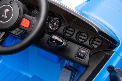 Batteriebetriebenes Fahrzeug Ford Mustang GT500 Shelby Blue