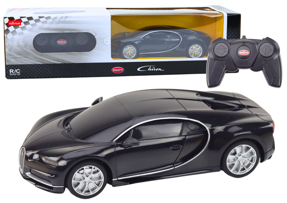 Ferngesteuertes Auto Bugatti Veyron Chiron 2020 Schwarz – my kids toys