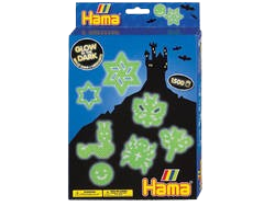 Hama Glow in the Dark 1500 Perlen