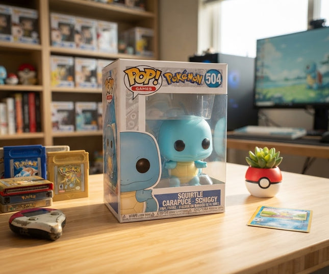 Funko POP Squirtle Pokemon S4 Vinyl Figur