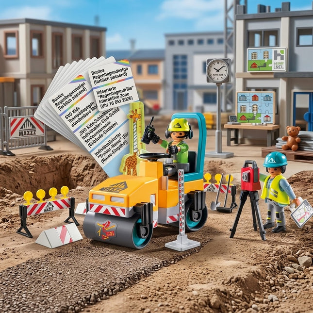 Playmobil Straßenbaustelle