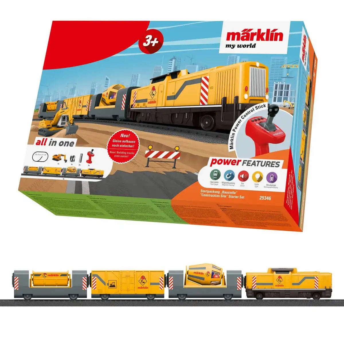 märklin my world Starterpack H0 Baustellenzug