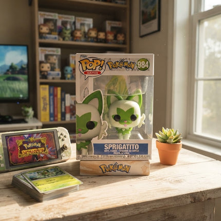 Funko POP Pokemon Sprigatito / Felori Vinyl Figur