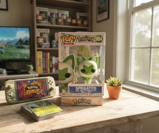 Funko POP Pokemon Sprigatito / Felori Vinyl Figur