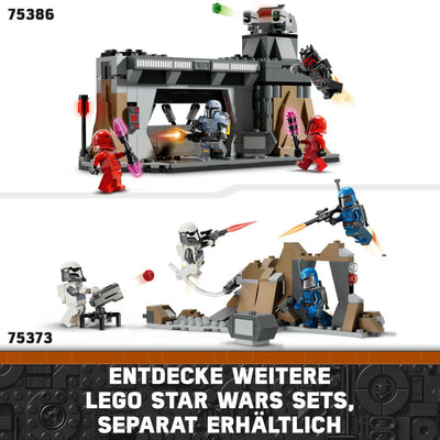 LEGO STAR WARS Duell zwischen Paz Vizsla und Moff Gideon