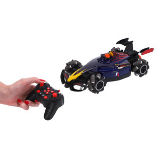 R/C Ferngesteuerter Rennwagen blau/gelb/rot