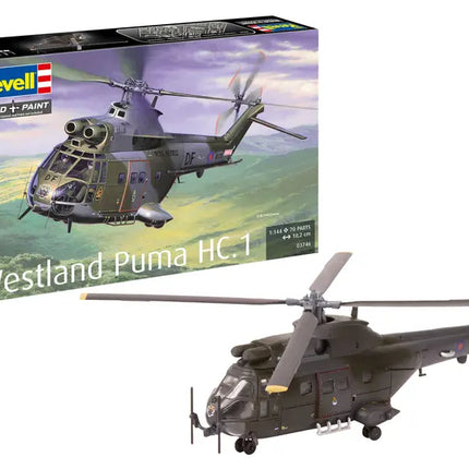 Revell Modellbausatz Westland Puma HC.1 1:144 - 70 Teile.
