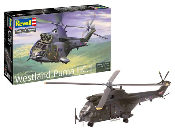 Revell Modellbausatz Westland Puma HC.1 1:144 - 70 Teile.