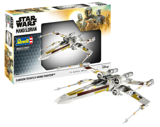 Revell Modellbausatz Star Wars – The Mandalorian: X-Wing von Carson Teva 1:57 – 38-tlg.