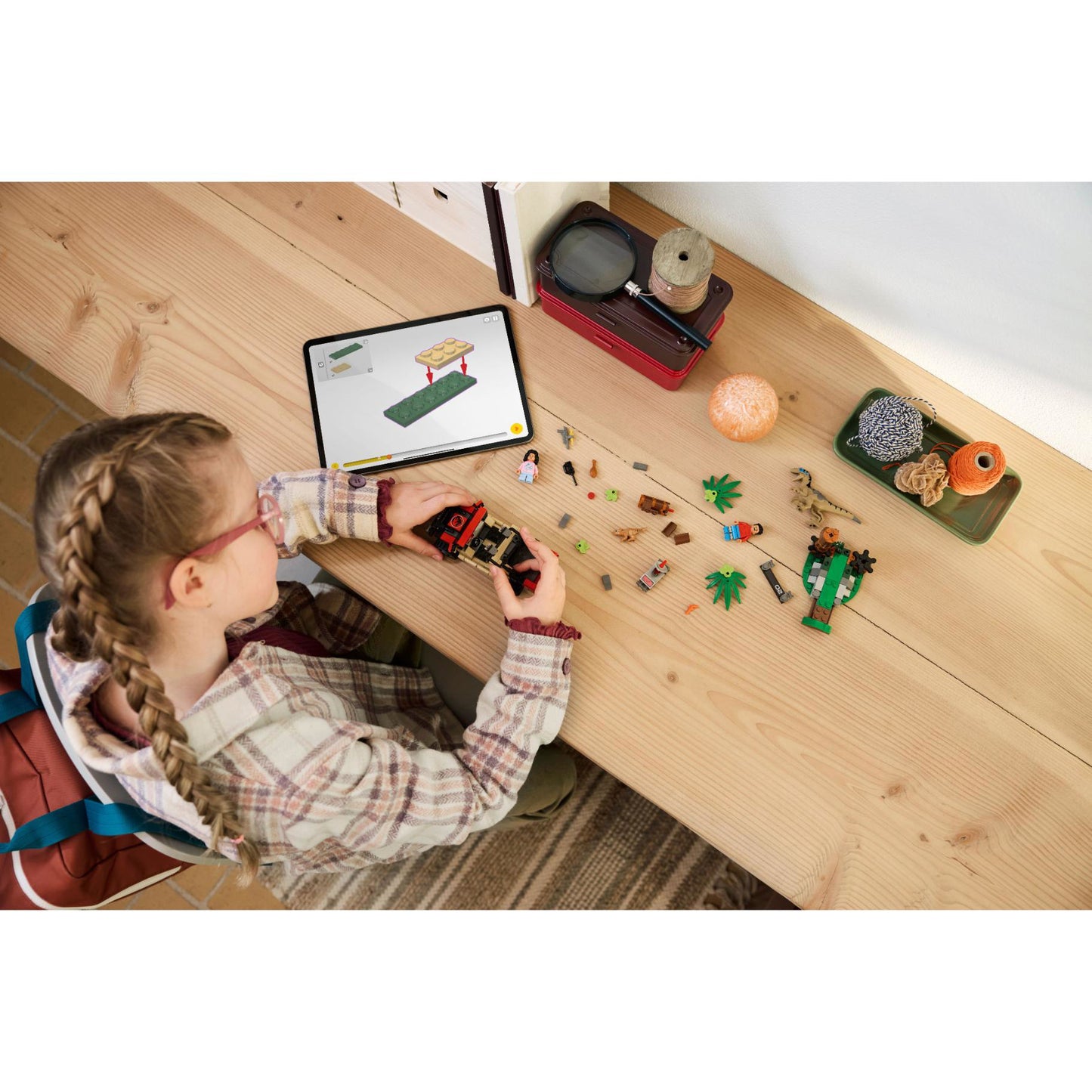 LEGO 76972 Jurassic World Offroad Raptorontsnapping