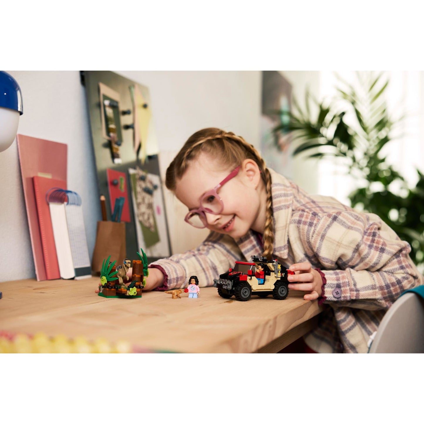 LEGO 76972 Jurassic World Offroad Raptorontsnapping