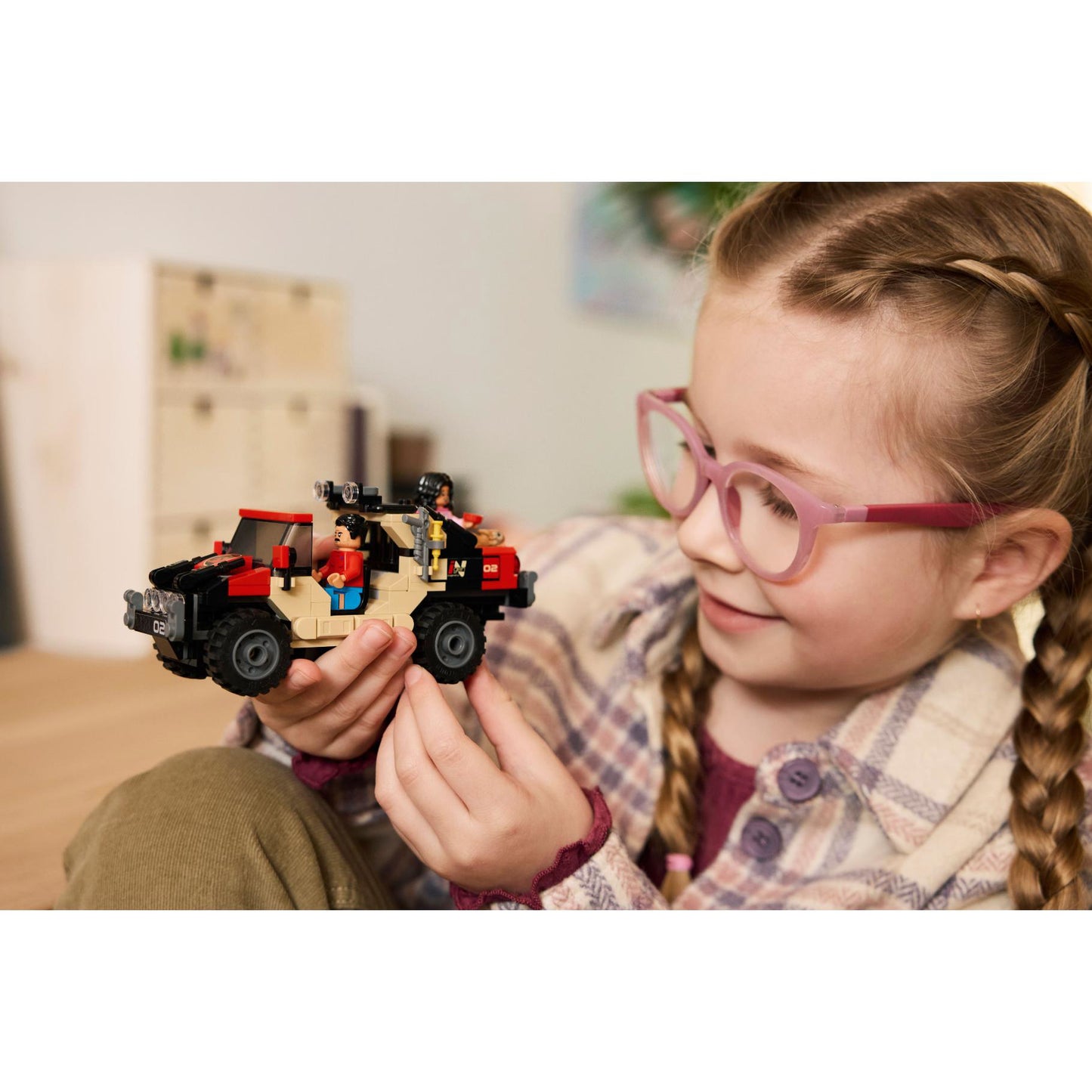 LEGO 76972 Jurassic World Offroad Raptorontsnapping