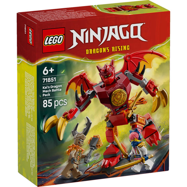 LEGO Ninjago 71851 Kais Drachen-Mech