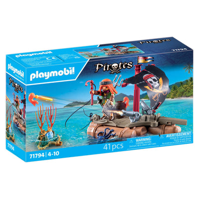 Playmobil 71794 Piratenfloß Mit Schatz