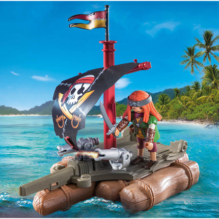 Playmobil 71794 Piratenfloß Mit Schatz