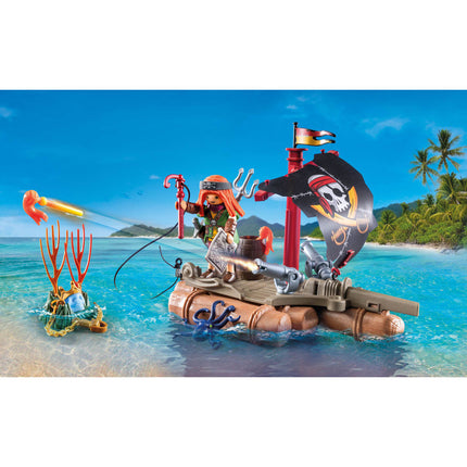Playmobil 71794 Piratenfloß Mit Schatz