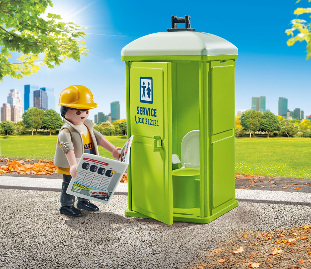 PLAYMOBIL 71435 Mobile Toilette