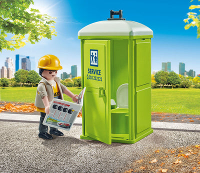 PLAYMOBIL 71435 Mobile Toilette