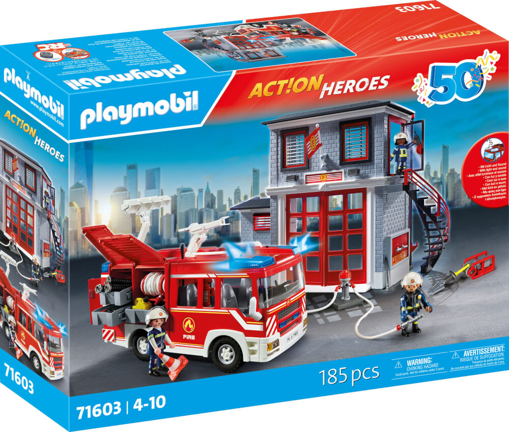 Playmobil Action Heroes Feuerwehr Megaset