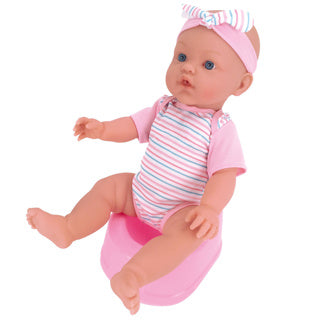 Dolls Room Trink-und Pinkelbaby 43cm +Zubehör 9tlg