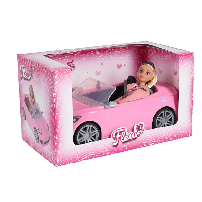 Puppe Fleur Mit Cabrio Deluxe