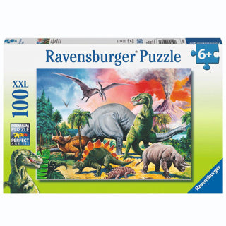 Ravensburger Puzzle zwischen den Dinos 100 xxl