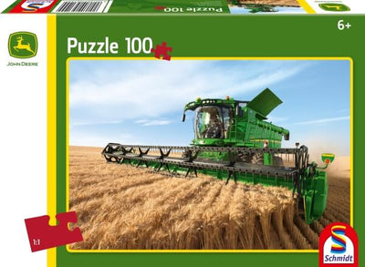 Puzzle John Deere combine harvester 