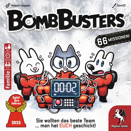 Brettspiel Bomb Busters Spiel des Jahres 2025