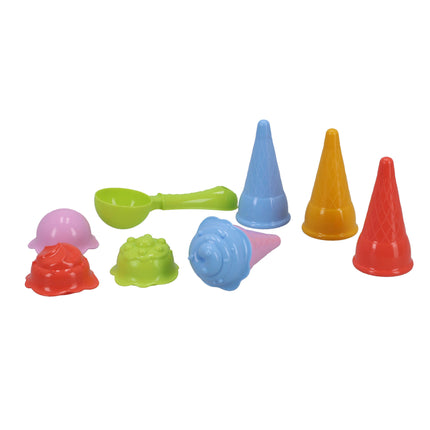 Sandformen Eiscreme
