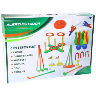 Sport-Set 6 In 1, 32 Stück Alert