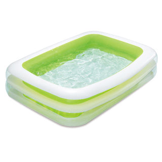 Familienschwimmbad Deluxe 2-Ringe 262X175X46 cm