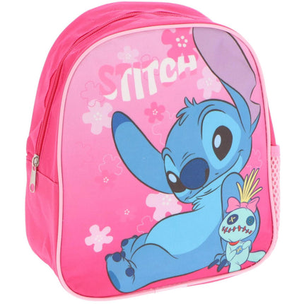 Stitch Rucksack 1. Wahl Rosa 25X22X10 Cm