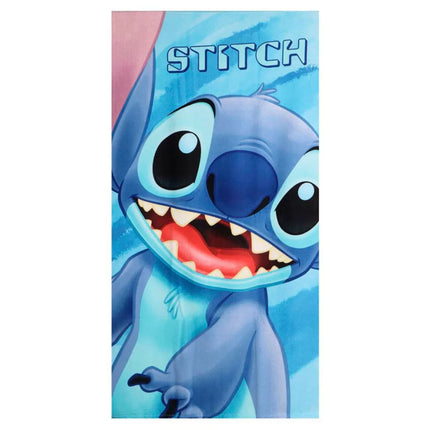 isney Lilo und Stitch Big Smile Badetuch, Strandtuch 70x140cm