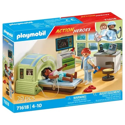 Playmobil MRT mit Patient