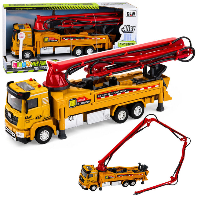 Betonpumpenwagen mit Licht, Sound, Wasser, Fahrt 1:40