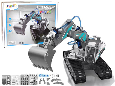 Hydraulik-Raupenbagger DIY-Bausatz DIY-Bausatz mit 130 Bauteilen !