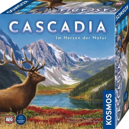 Legespiel Cascadia Im Herzen der Natur Spiel des Jahres 2022