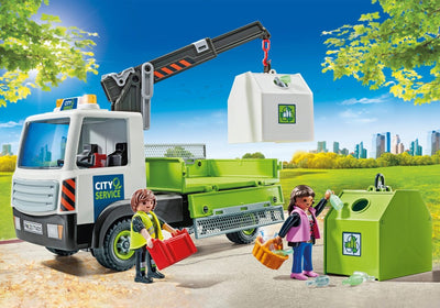 PLAYMOBIL® 71431 Altglas-LKW mit Container