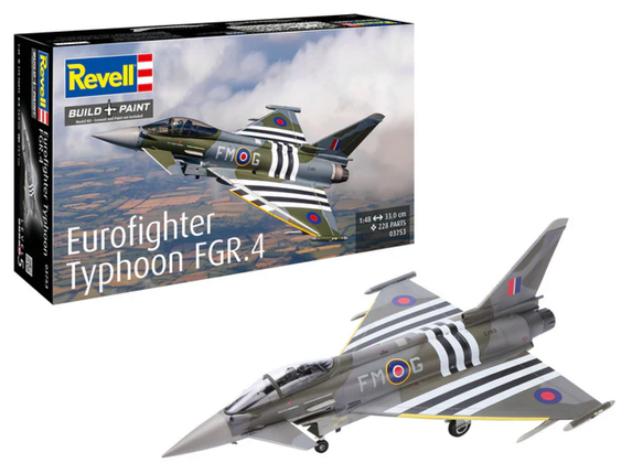 Revell Modellbausatz Eurofighter Typhoon FGR.4 1:48 - 228 Teile.